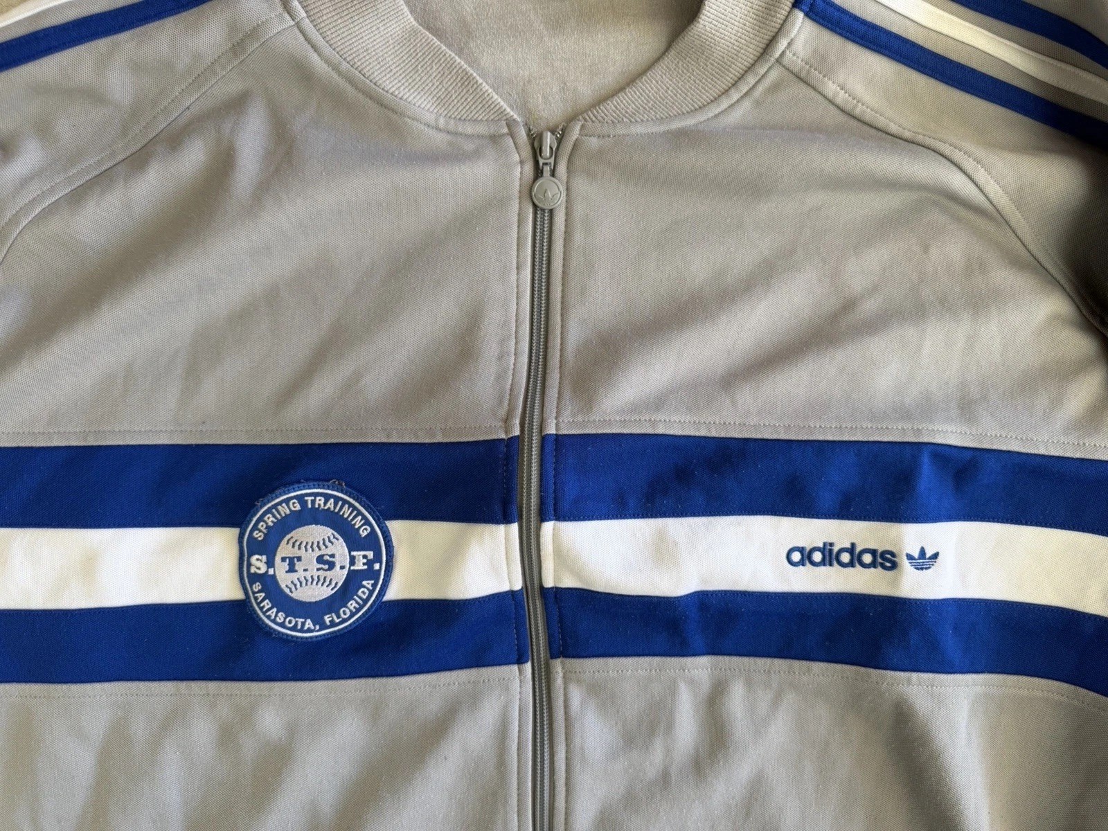 RARE LIMITED ED MLB adidas DINGER JACKET SARASOTA Baseball Track Sweat shirt 4XL