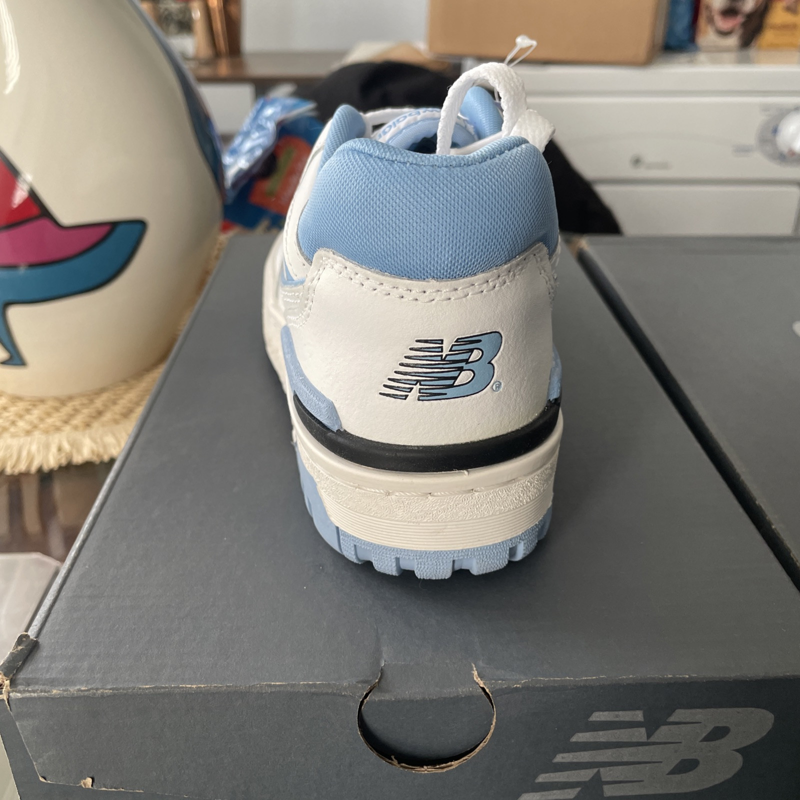 Size 4.5 – New Balance 550 Team Carolina Blue