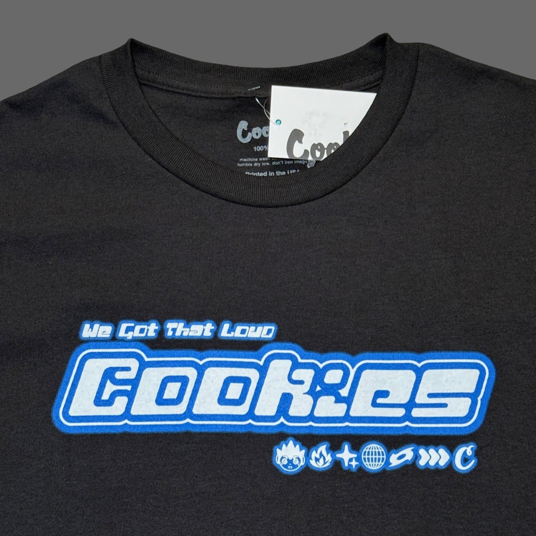 Cookies 2000 SS Tee Black NWT Mens Size L CM241TSP33