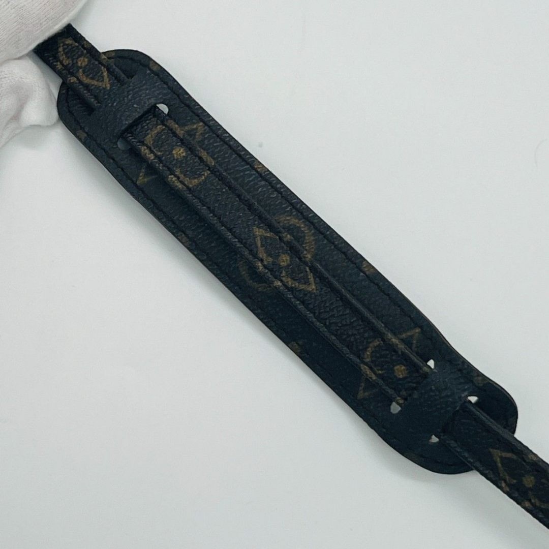 Louis Vuitton Monogram Shoulder Strap Brown 107cm Replacement Bag Strap Auth