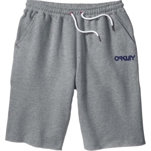 Oakley Mens Heritage Fleece Shorts Dark Heather Grey Regular Fit Size XLarge