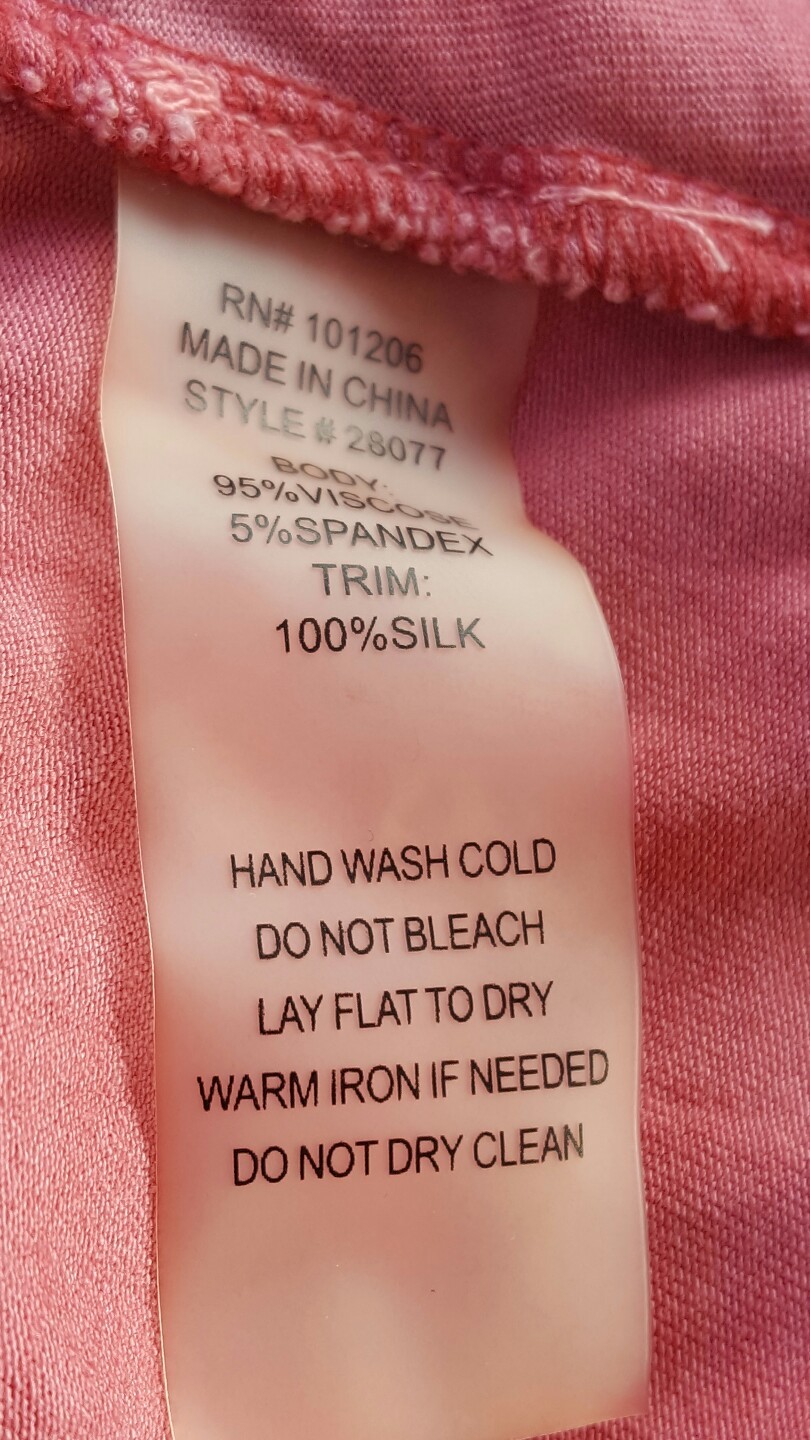 Soft Surroundings Silk Long Sleeve Knit Asymmetrical Tunic Top Size XS Red New