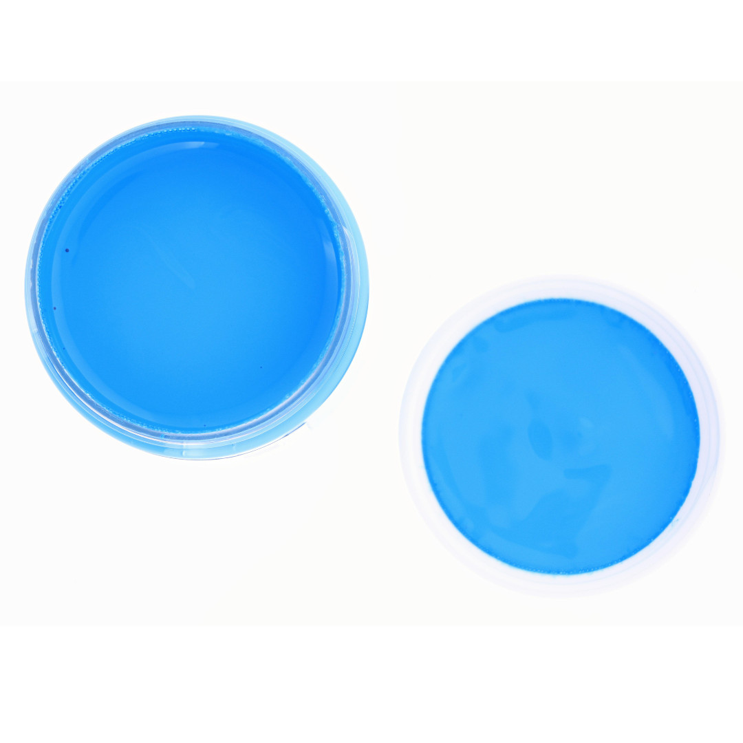 Fluorescent Blue 4 Fl Oz – Liquid Latex Face and Body Paint, SFX, Cosplay, Art