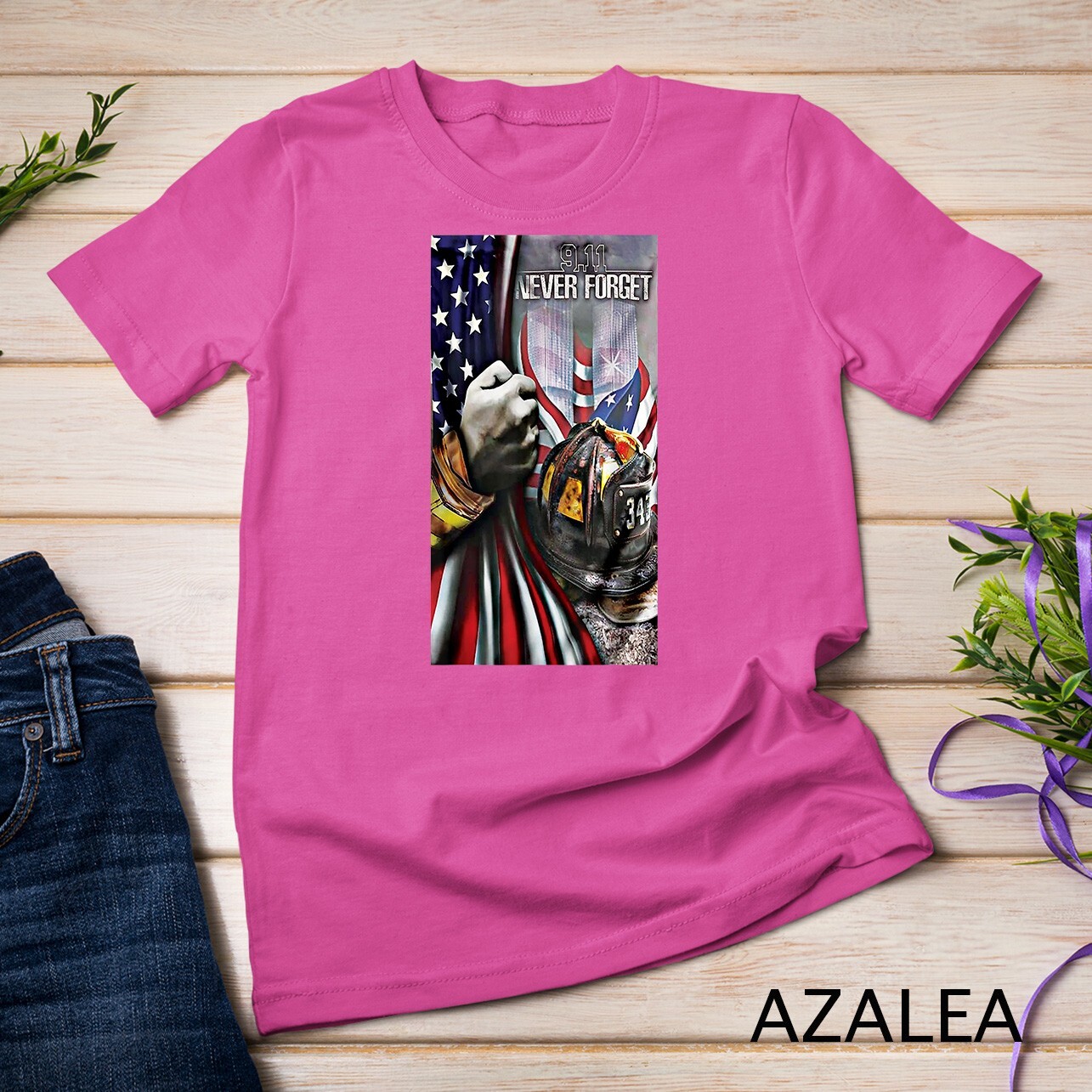 Remember 9-11 American Patriotic 22nd Anniversary T-shirt T-Shirt Unisex T-shirt