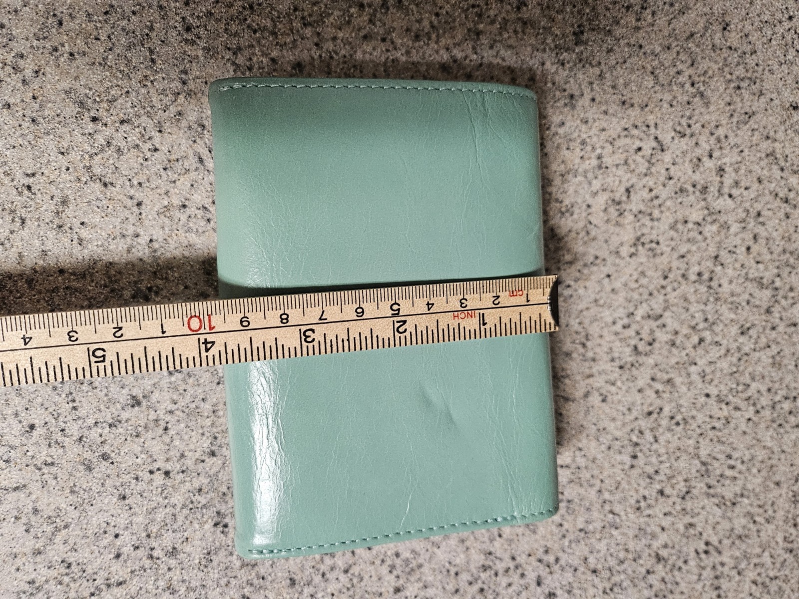 HOBO Mint Green Frame-Top Clutch Wallet with Gold Hardware (HOBO Robin Compact )