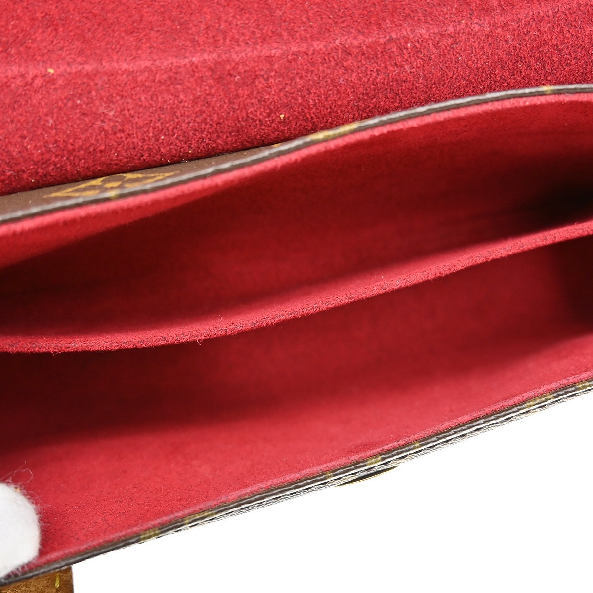 Best02 LOUIS VUITTON MONOGRAM SONATINE HANDBAG M51902 YQ07041