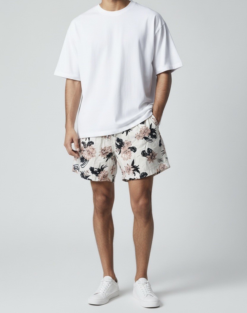 Ben Sherman Floral Print Shorts Size 2XL