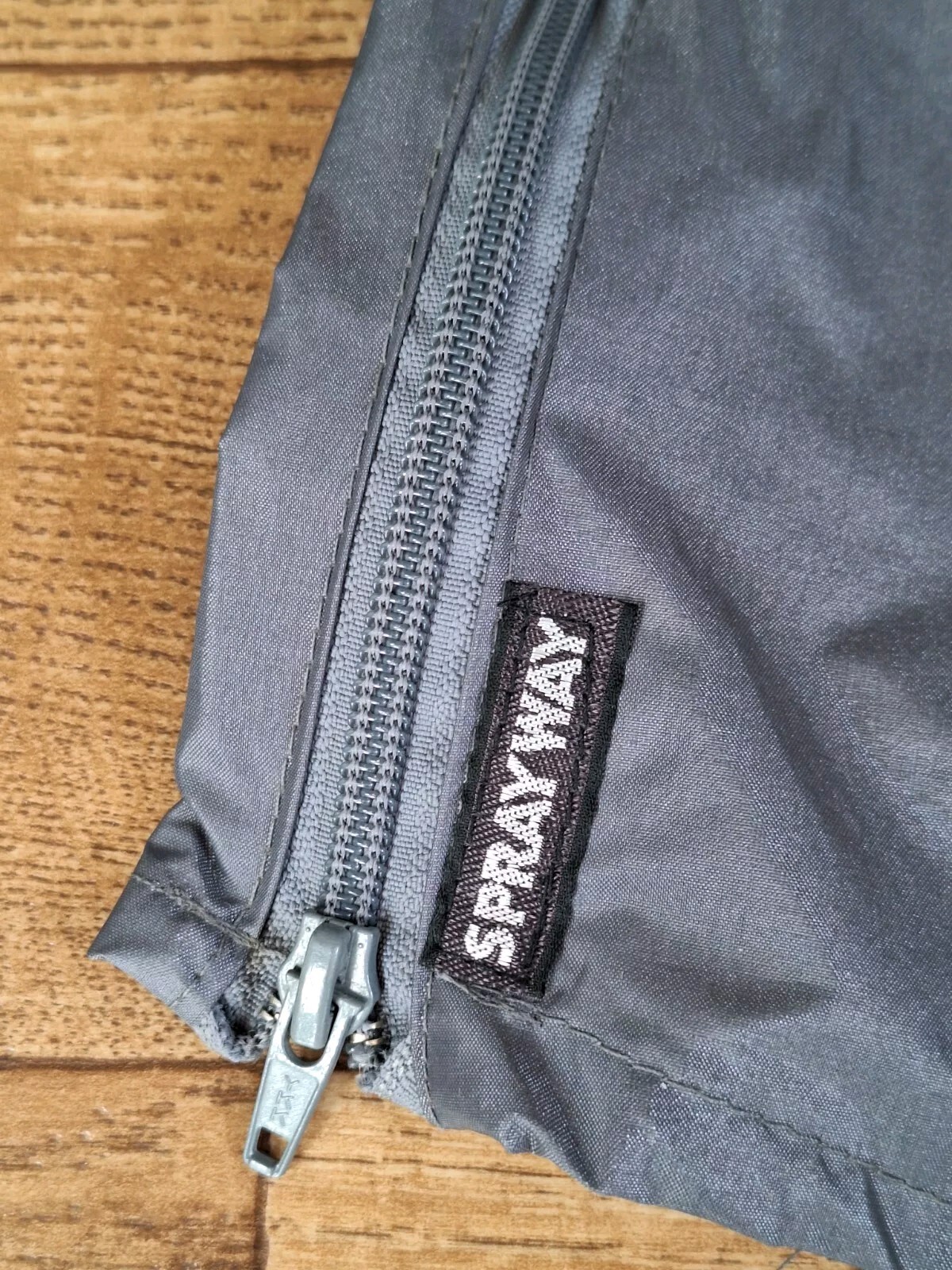 Sprayway Hydro Dry Waterproof Nylon Grey Rustle Hiking Trousers UK 8 EU 36 US 4