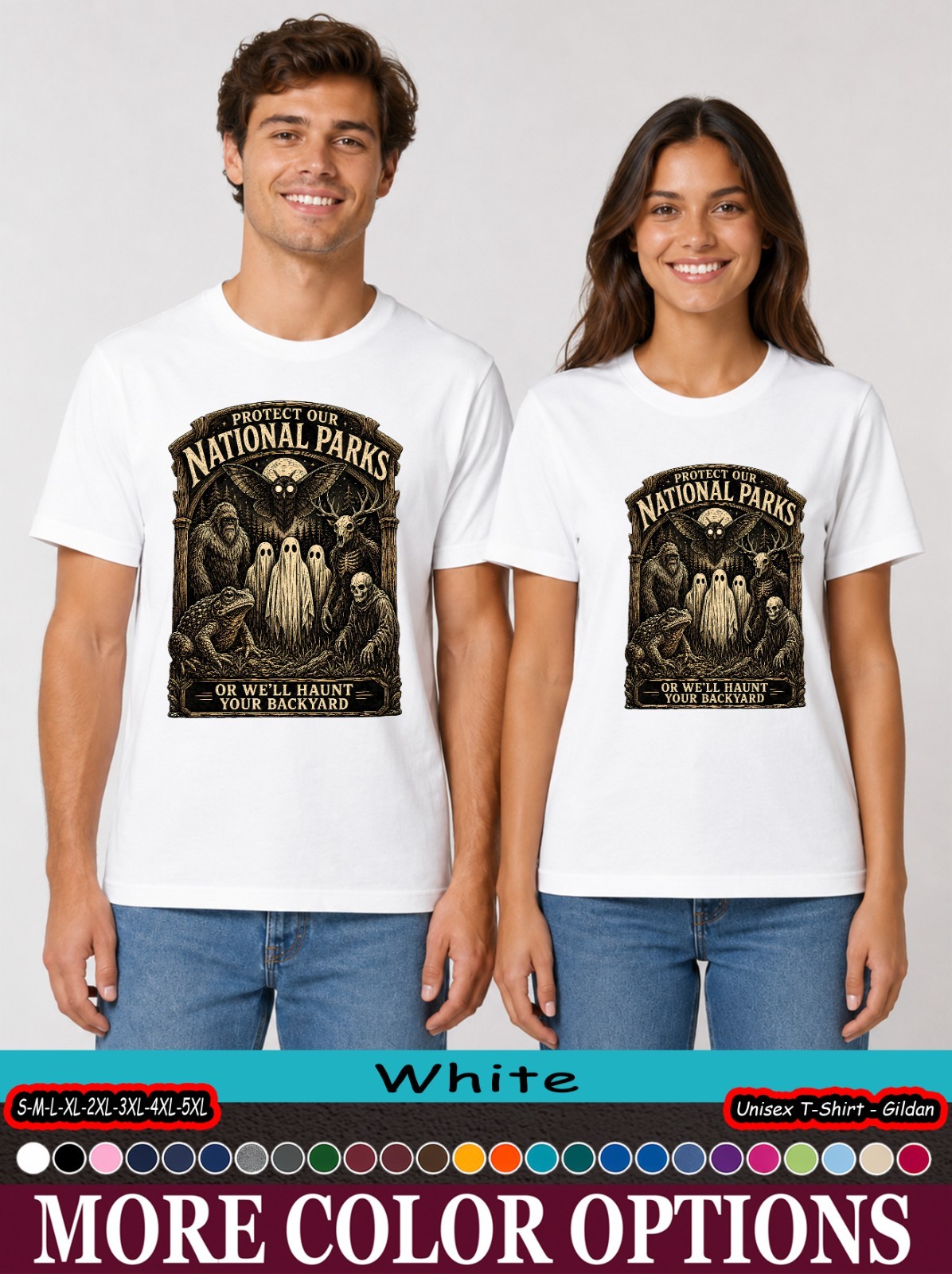 Protect Our National Parks Shirt, We’ll Haunt Your Backyard Tee