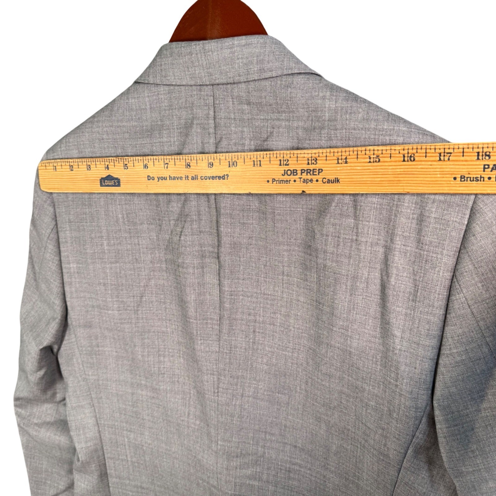 Rogue & Co Mens Gray Suit 40 Super 140s Virgin Wool 2 Button Modern Tailored