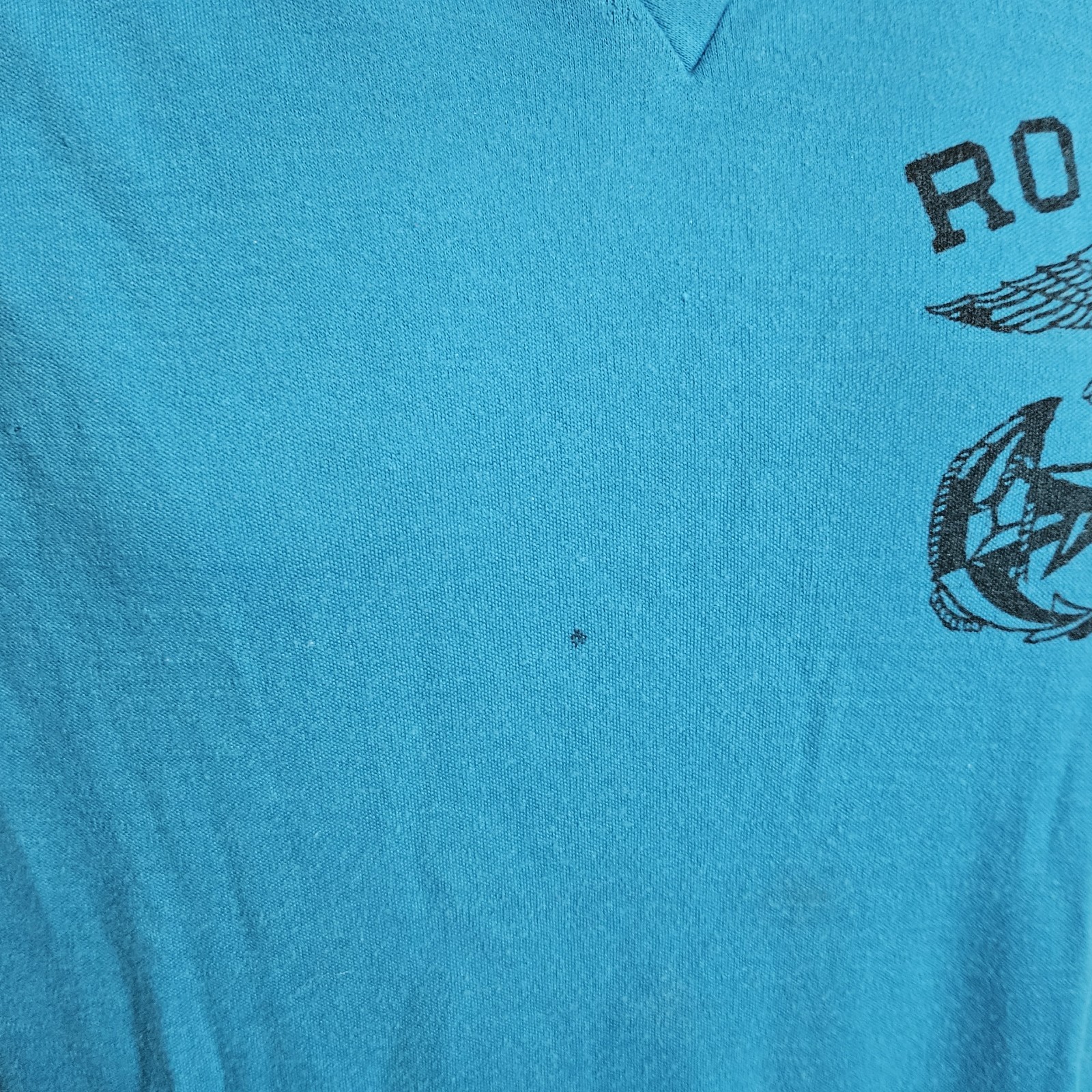 Rare Vintage ROKMC Korea Marine Corps Scuba T Shirt Single Stitch