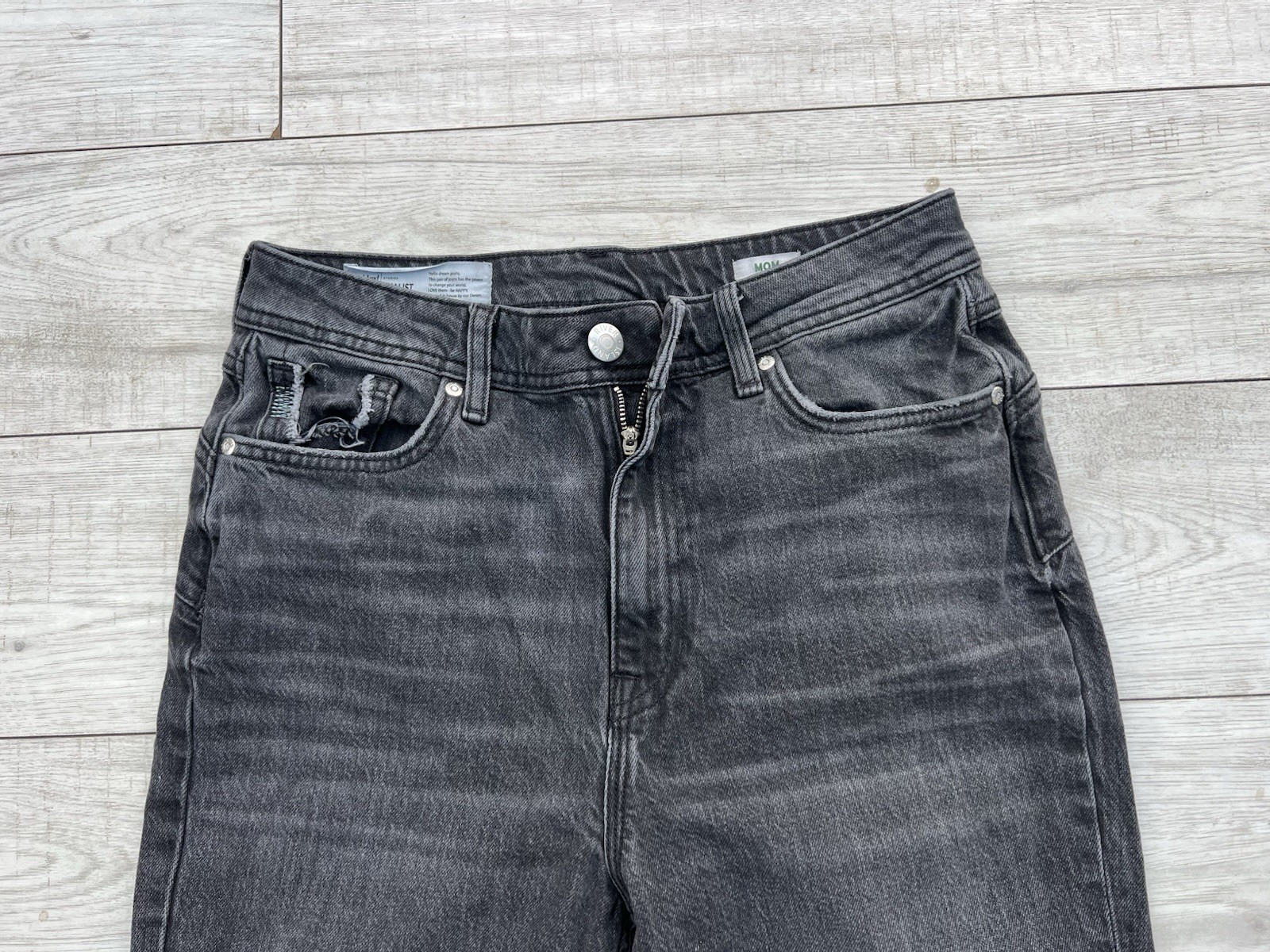 RIVER ISLAND LADIES CURRENT SEASON HIGH RISE MOM JEANS SIZE 12 REGULAR