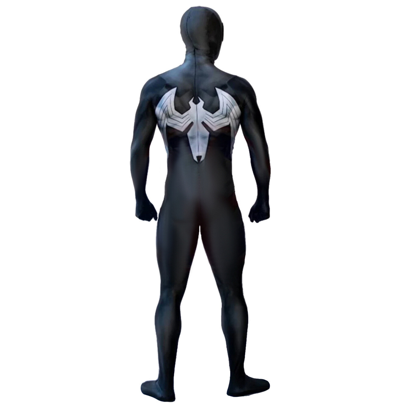 Upgraded Black Venom Spider-man Jumpsuit Halloween Cosplay Suit Costume Party
