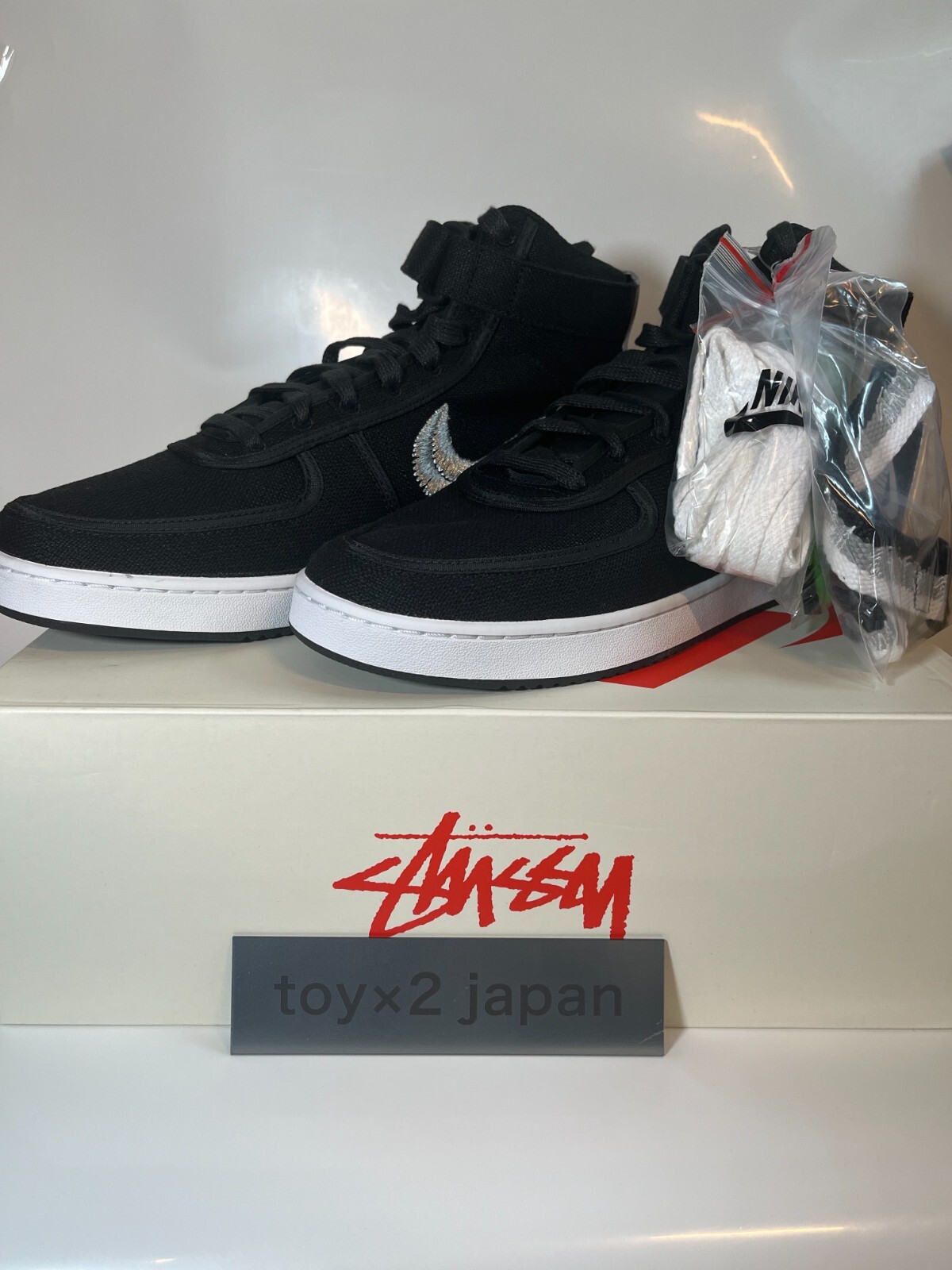 Nike × Stussy Vandal High “Black” DX5425-001 Men’s Sneaker [US7-12] New