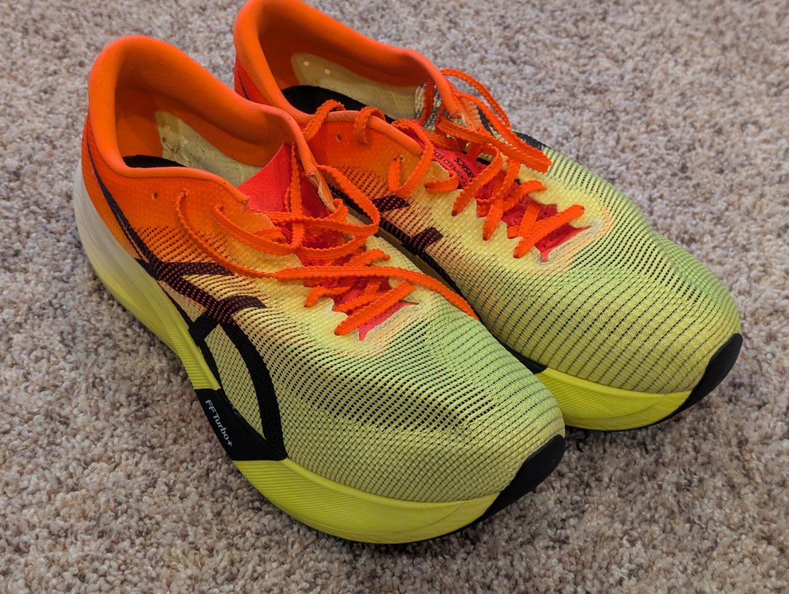 Size 11 – ASICS Metaspeed Edge Paris Safety Yellow