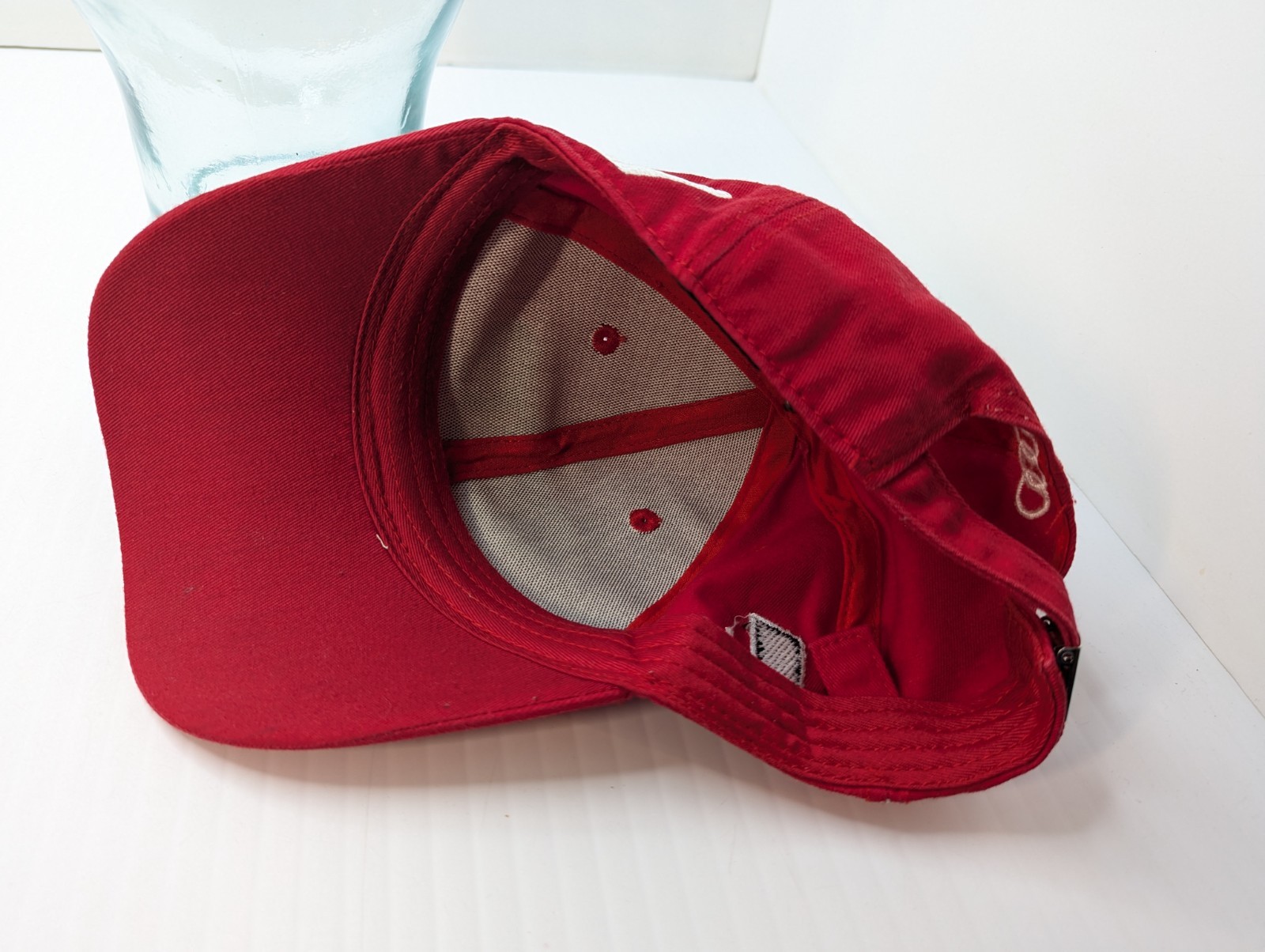 Genuine Audi Hat Exclusive Edmon Concept Adjustable Red Cap Buckle Strap Back