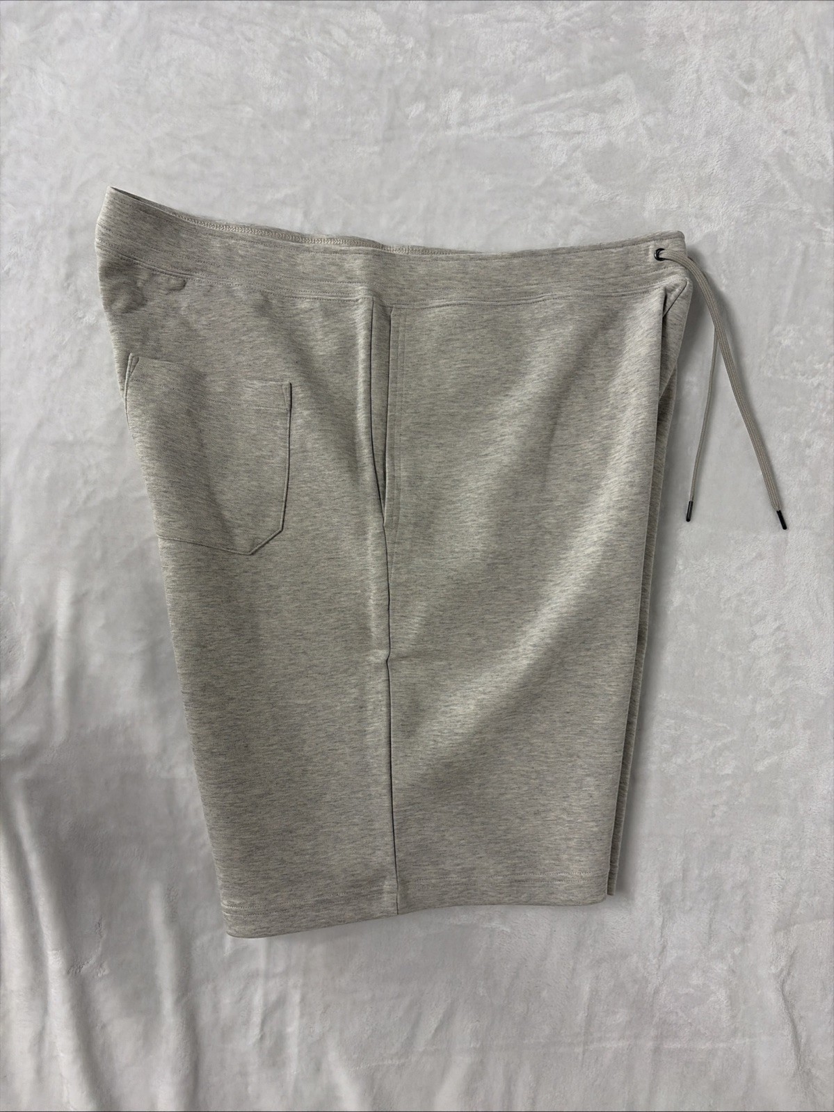 2XB POLO RALPH LAUREN Double Knit Shorts Men’s Athletic Grey heather Shorts