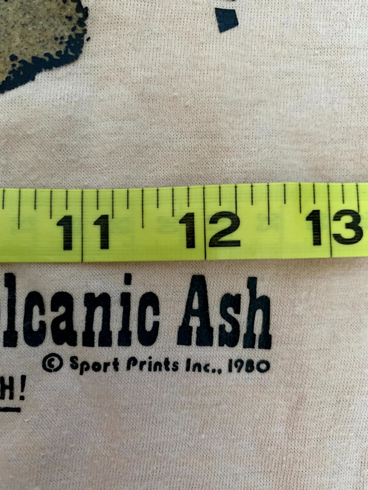 Vitg 1980 Mt St Helen’s Volcanic Ash single stitch T shirt S or XS
