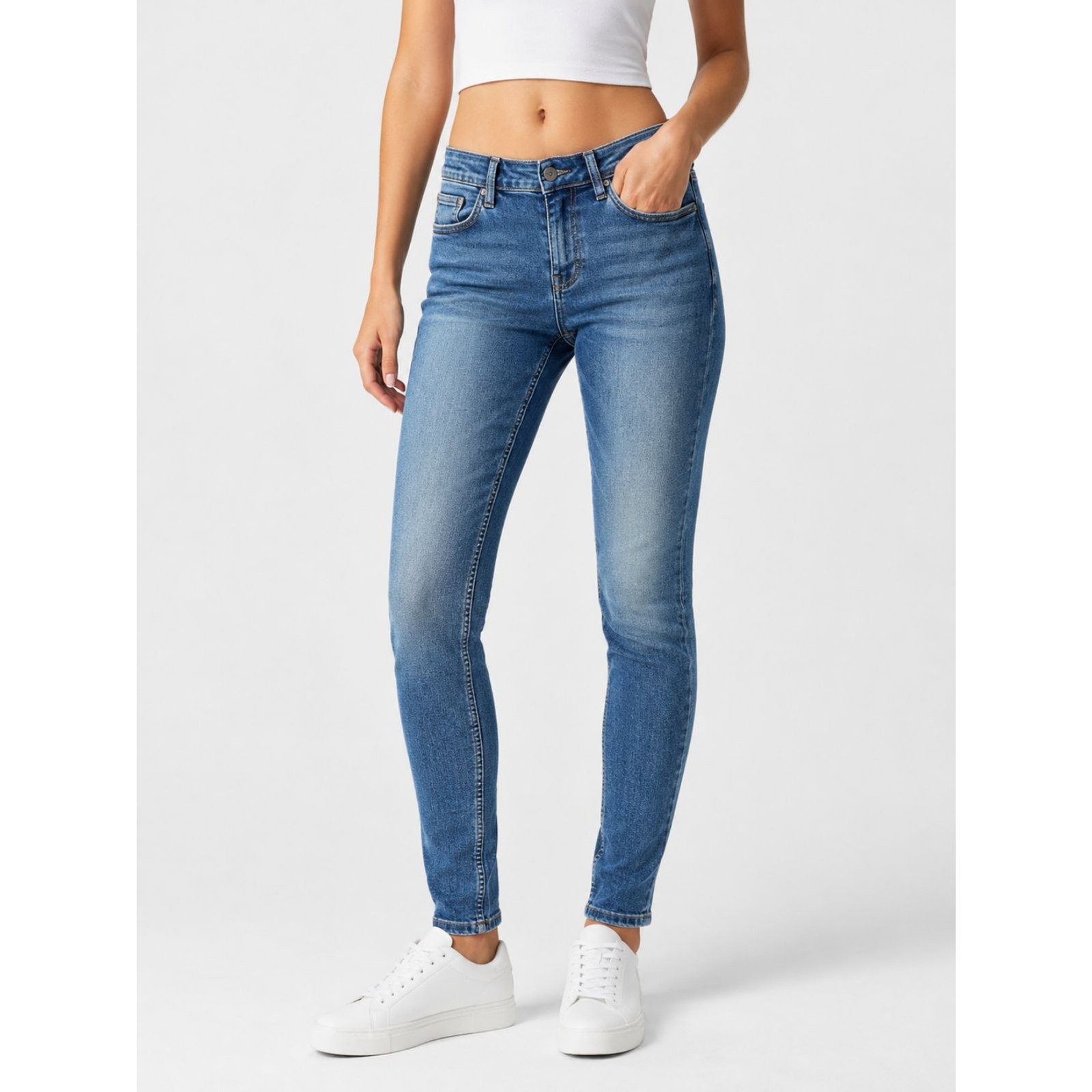 Kenneth Cole Slim Fit Tapered Blue Jeans Women’s Size 28 x30