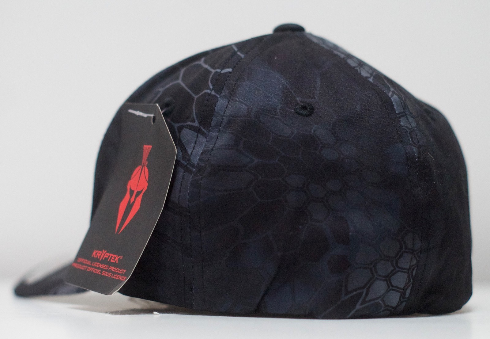 New The Original FlexFit Delta Mens Black Stain Block Tech Hat RHTNBR-43 L/XL