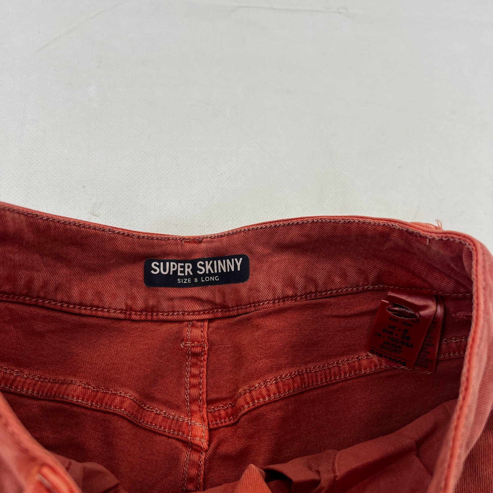 Marks & Spencer Salmon Pink Super Skinny Jeans – UK size 8L – BNWOT