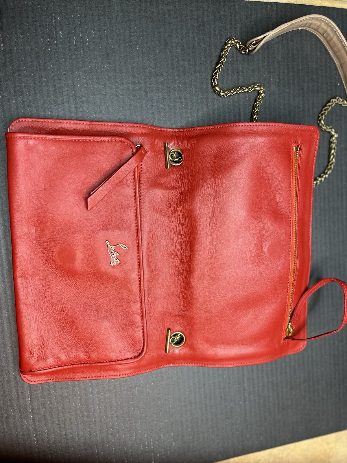 Christian Louboutin Sweet Charity Make Up Trash Clutch