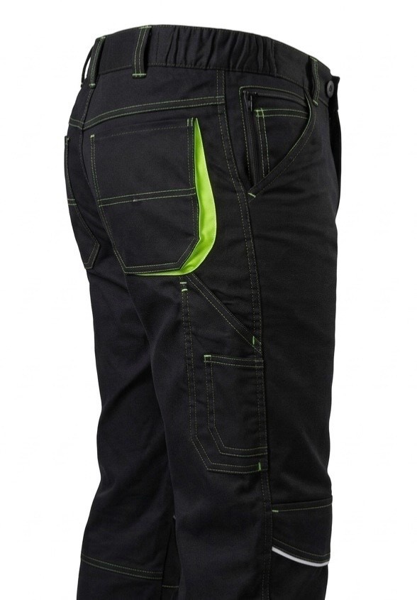 Mens Cargo Work Trousers With Knee Pads Pockets Safety Heavy Duty Combat Pants