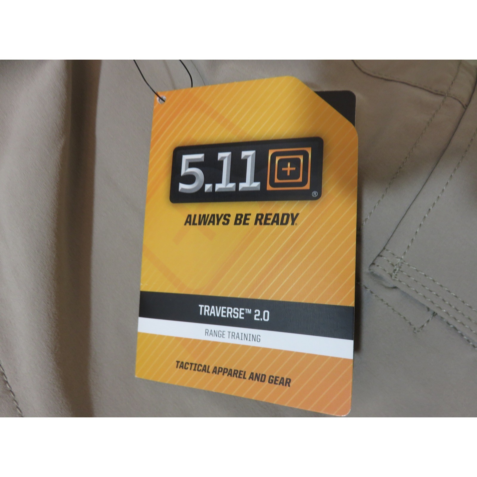 5.11 Tactical Icon Pants Kangaroo Tan 38×34 Flex-Tac Ripstop Cargo 74465
