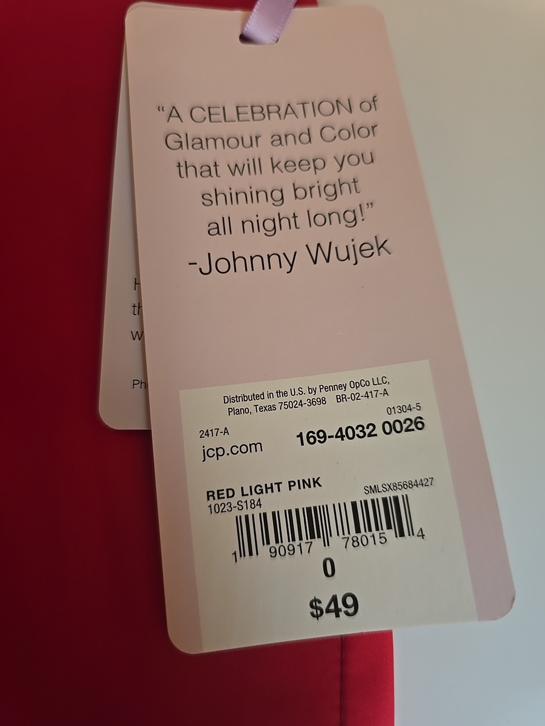 Johnny Wujek Reversible Mini Skirt Red/ Light Pink Size 0 $49 Retail NWT Silky