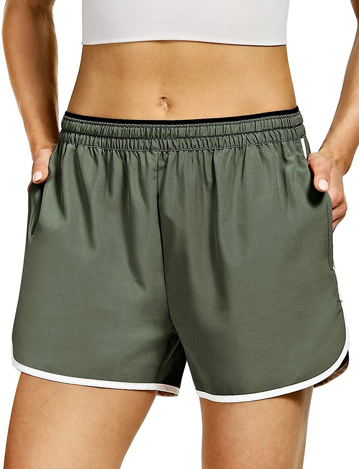 Women Running Gym Shorts Lounge, Workout , Yoga, or School. Comfy with Pockets