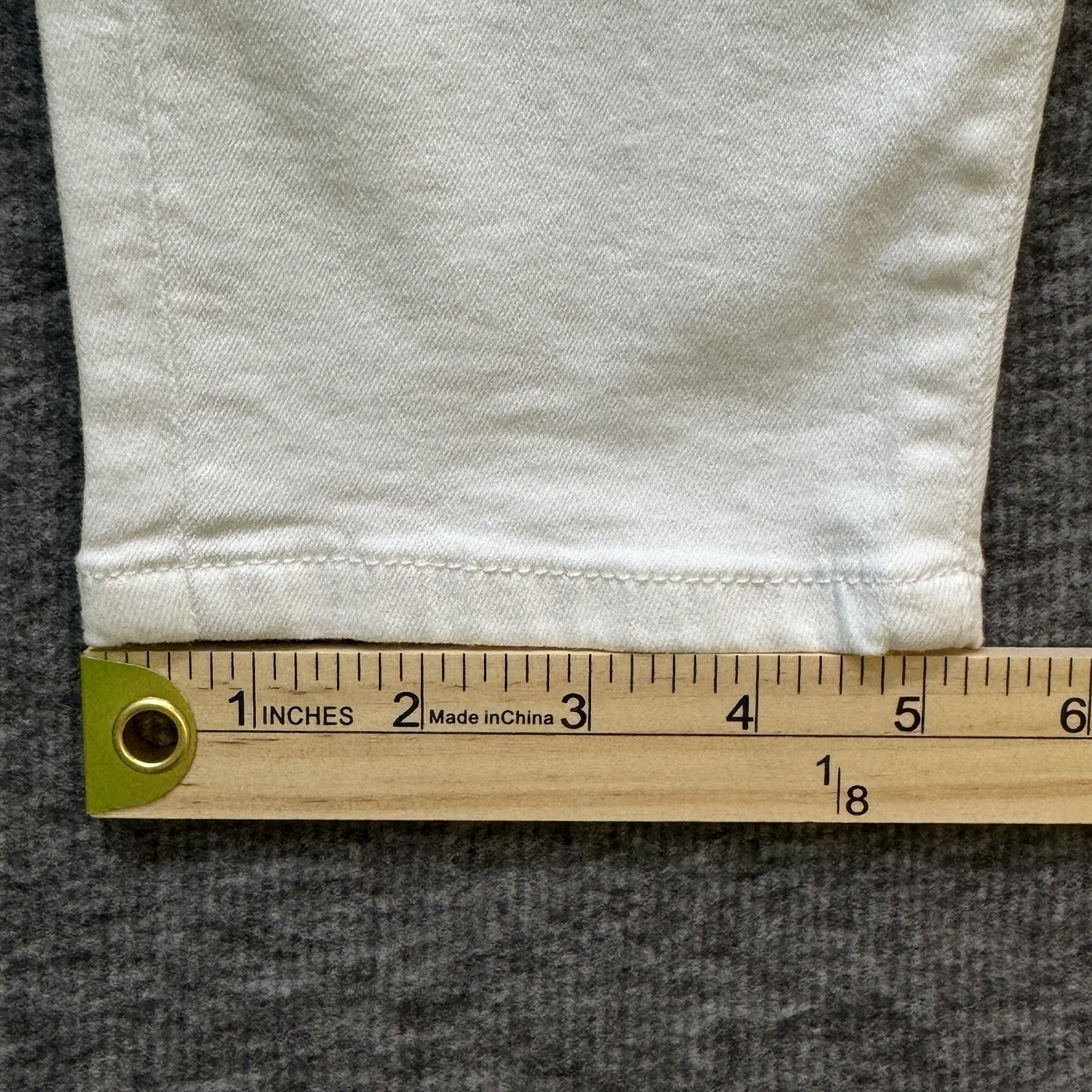 NWT FRAME Le High Skinny Blanc High Rise White Denim Ankle Jeans Women’s 31/12