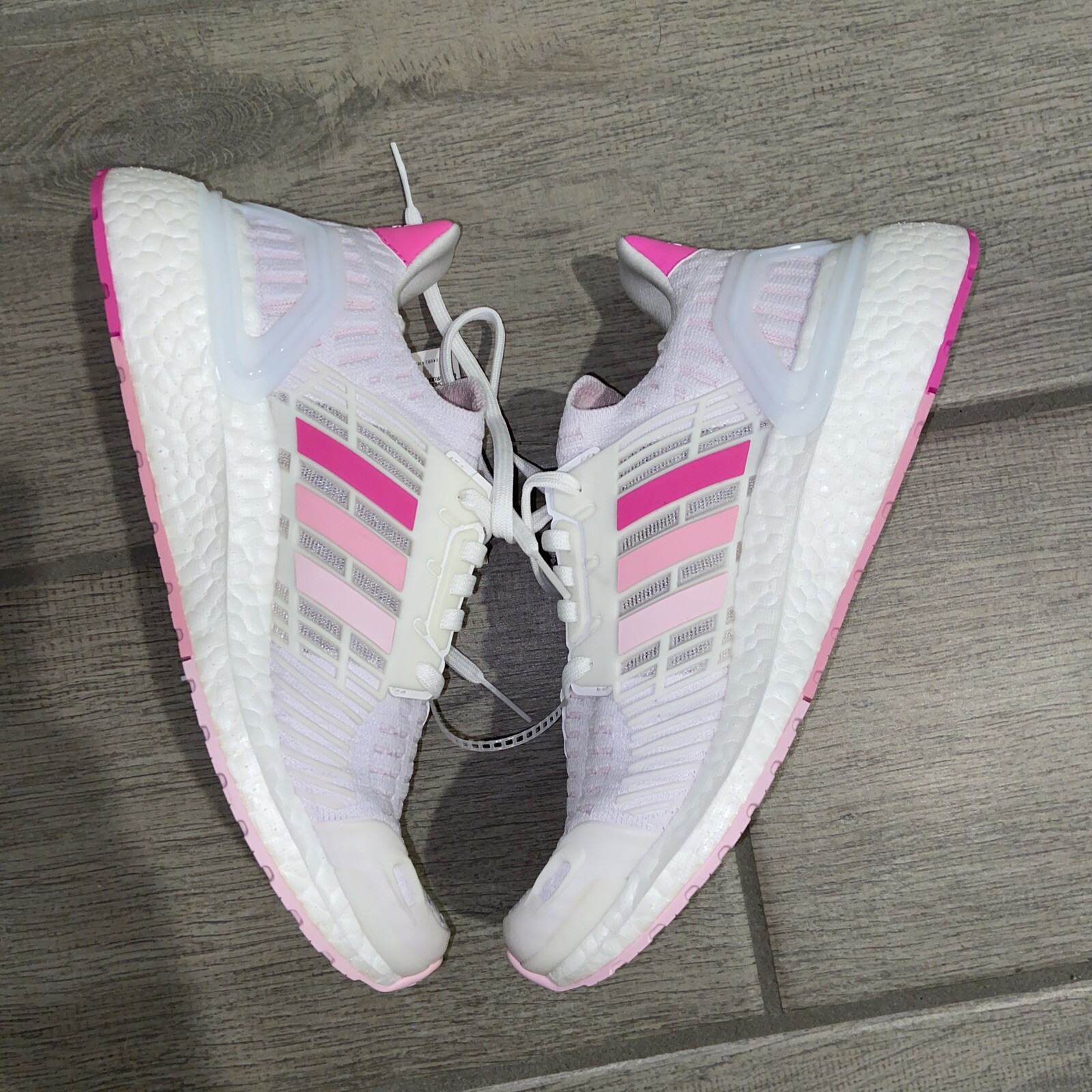 Adidas Ultra boost CC_1 DNA Running Sneakers GX7810 Wht/Pnk Men’s 5.5–Women’s 7