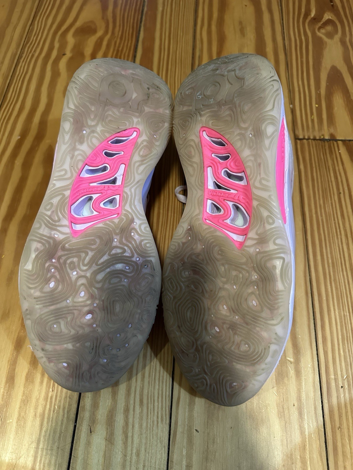 Nike KD 15 NRG Low Aunt Pearl Size 10 DQ3851-600 *no Insoles* See Photos No Box