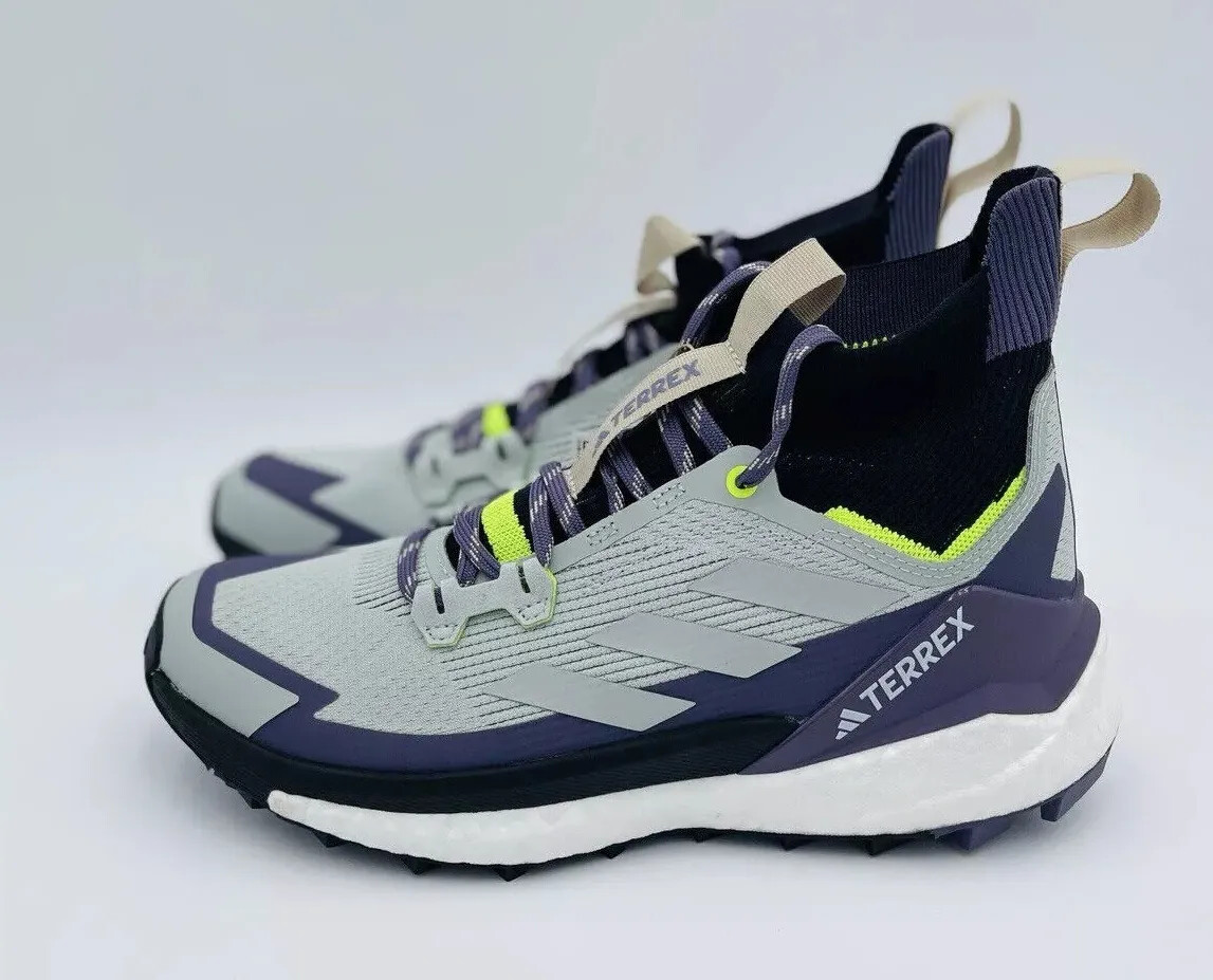 Adidas Women’s TERREX FREE Boost HIKER 2 Wonder Silver Lucid Lemon Ultra IF4929