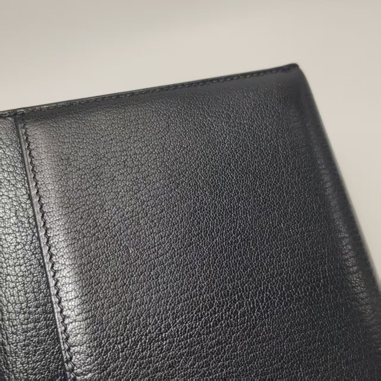 Hermes Verrou Mini 17 Chevre Mysore Black 89 Noir Permabrass Gold Hardware Auth