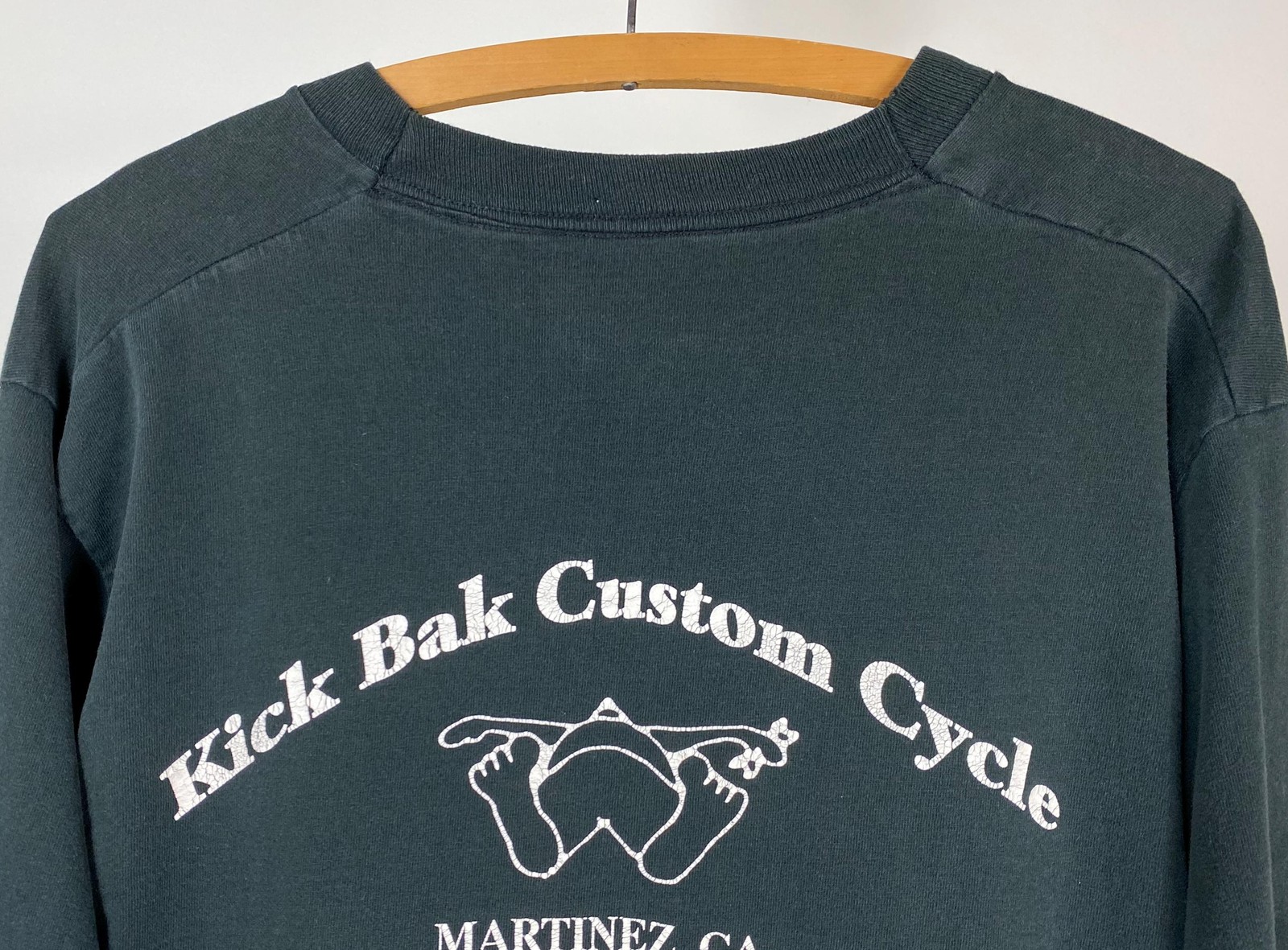 Vintage 90s Biker Graphic Tee: Make Mine Chrome Long Sleeve
