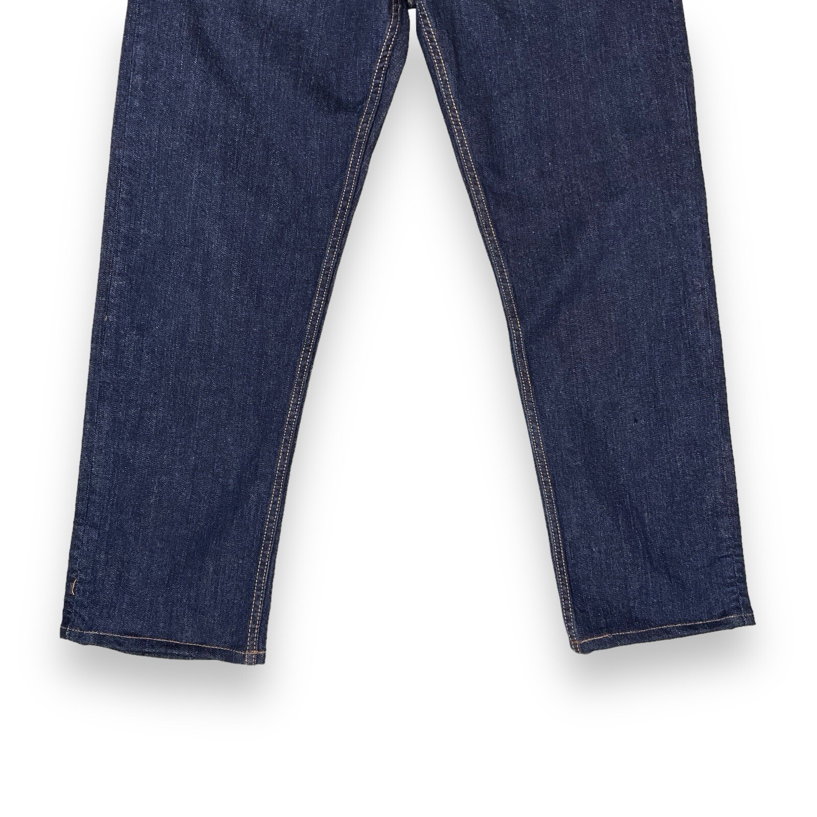 Banana Republic Jeans Men 33×30 (ACTUAL 34×27.5) Dark Blue Straight Fit Denim