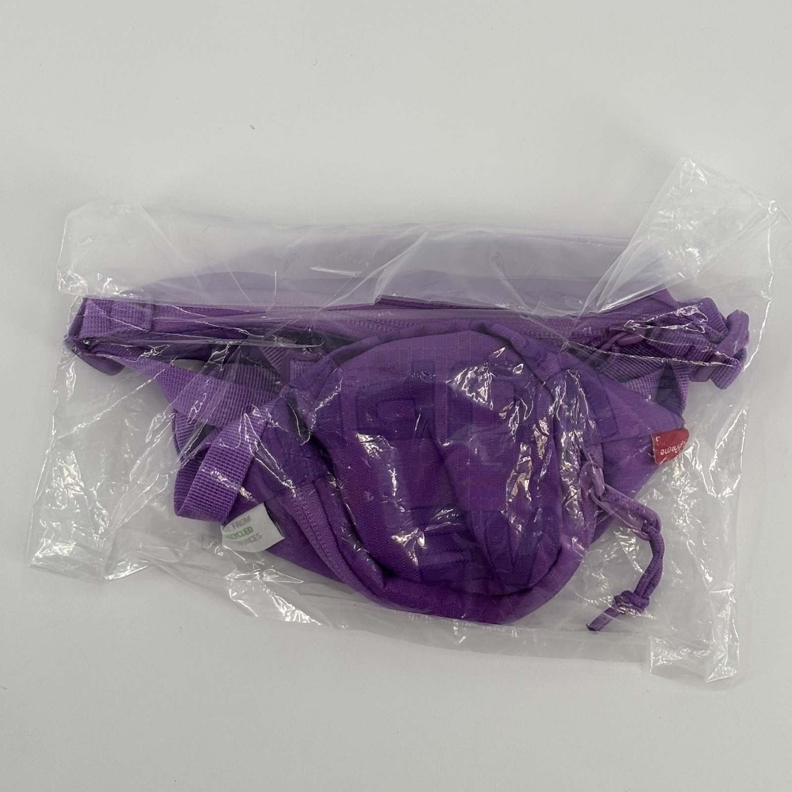 Supreme Neck Pouch FW21 Purple Rip Stop Fabric Hype Beast