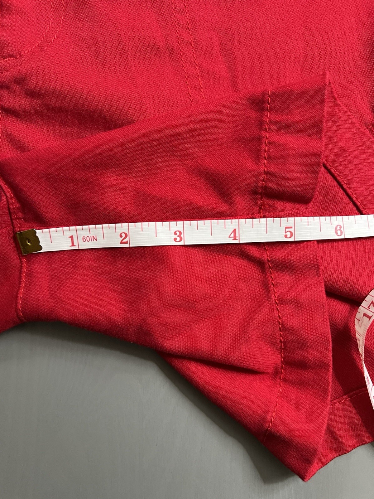Tommy Hilfiger Women’s Shorts, Red And Light Pink, Size M