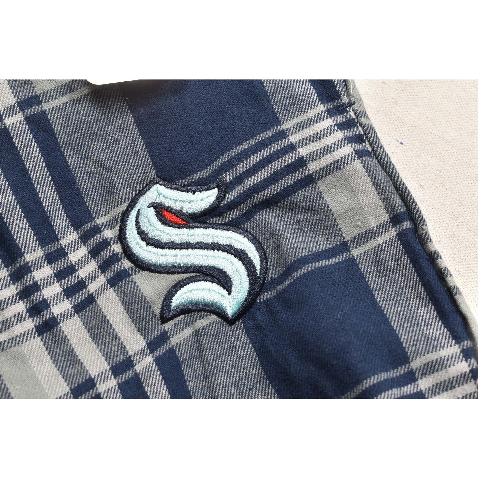 NEW Concepts Sports Seattle Mariners Casual Sleep pants Size S Small Plaid