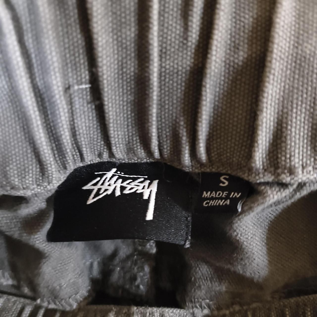 dark grey stussy pants