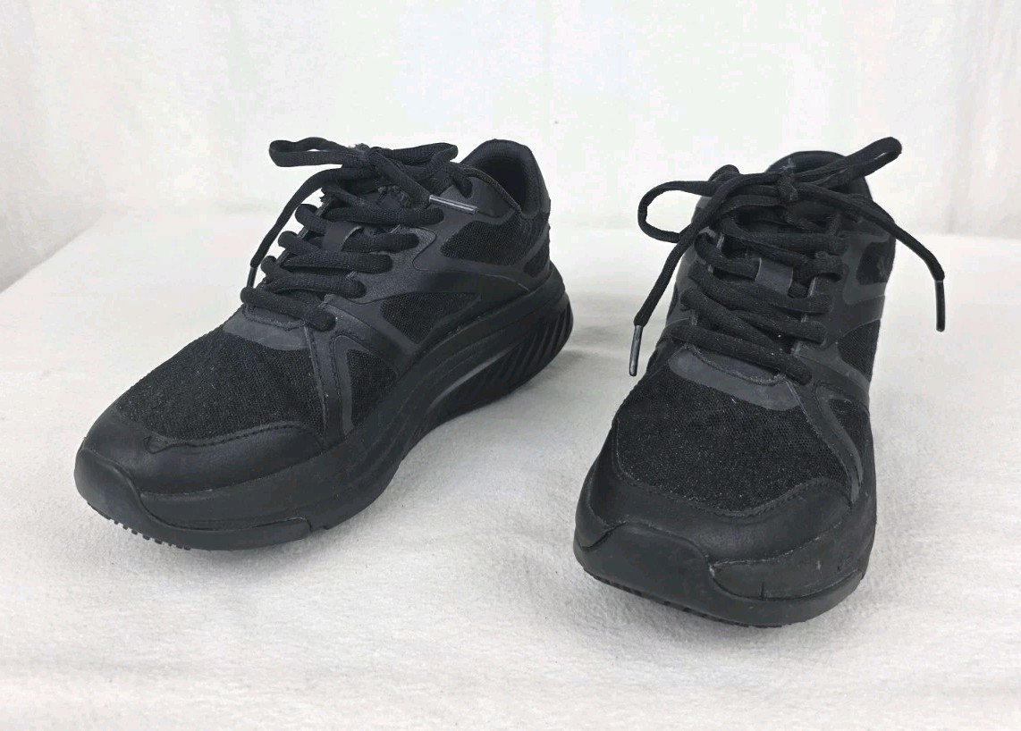 Shoes for Crews Slip & Oil Resistant Women’s Size 7.5 M Black Energy Lace Up