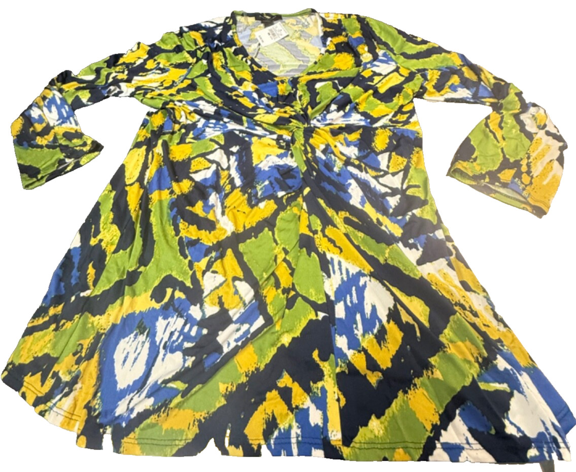 Elevate Your Style: Ashley Stewart Geometric Top (Sizes 22/24)