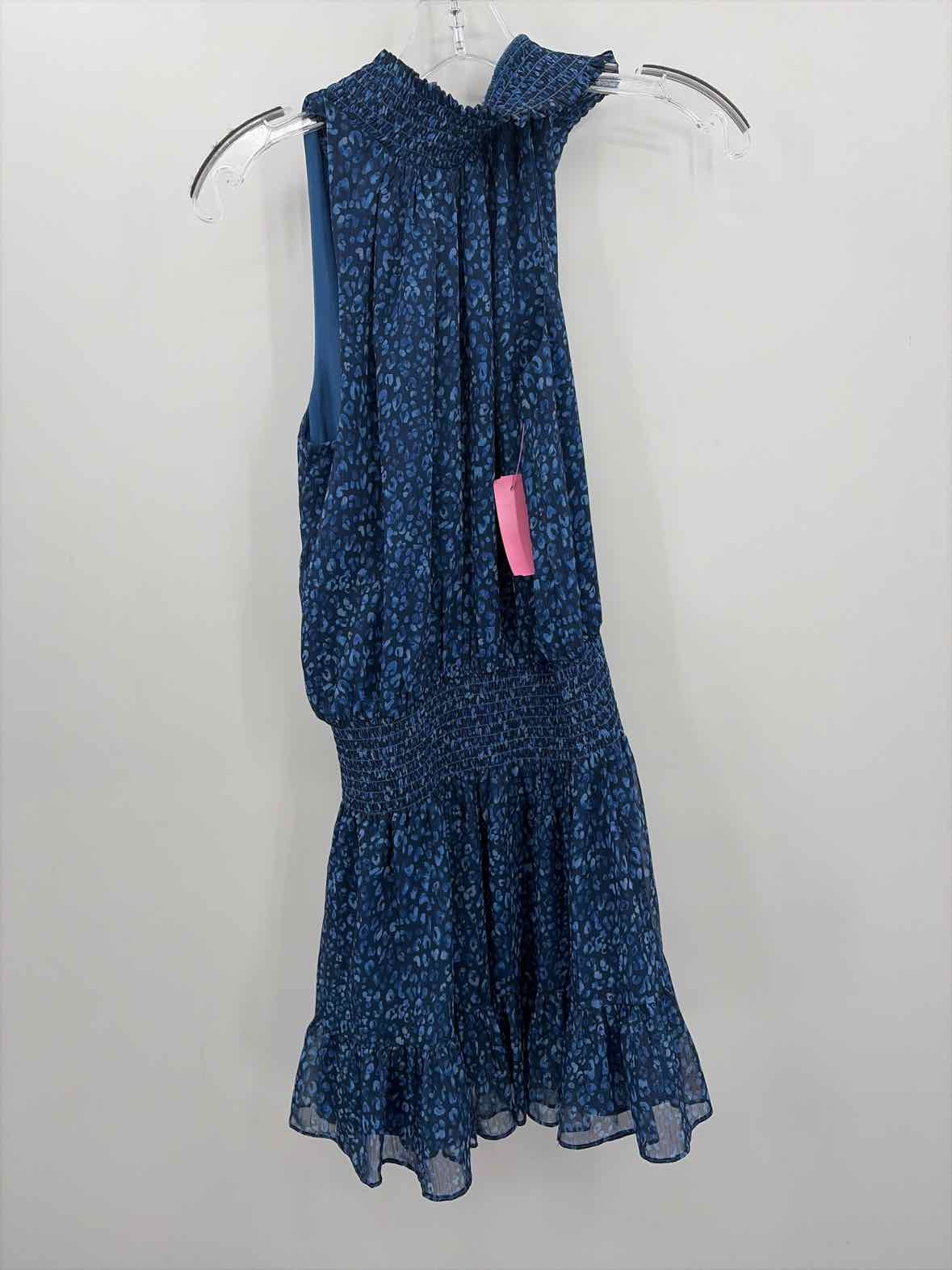 Pre-Owned Ramy Brook Blue Size XS Knee Length Sleeveless Dress