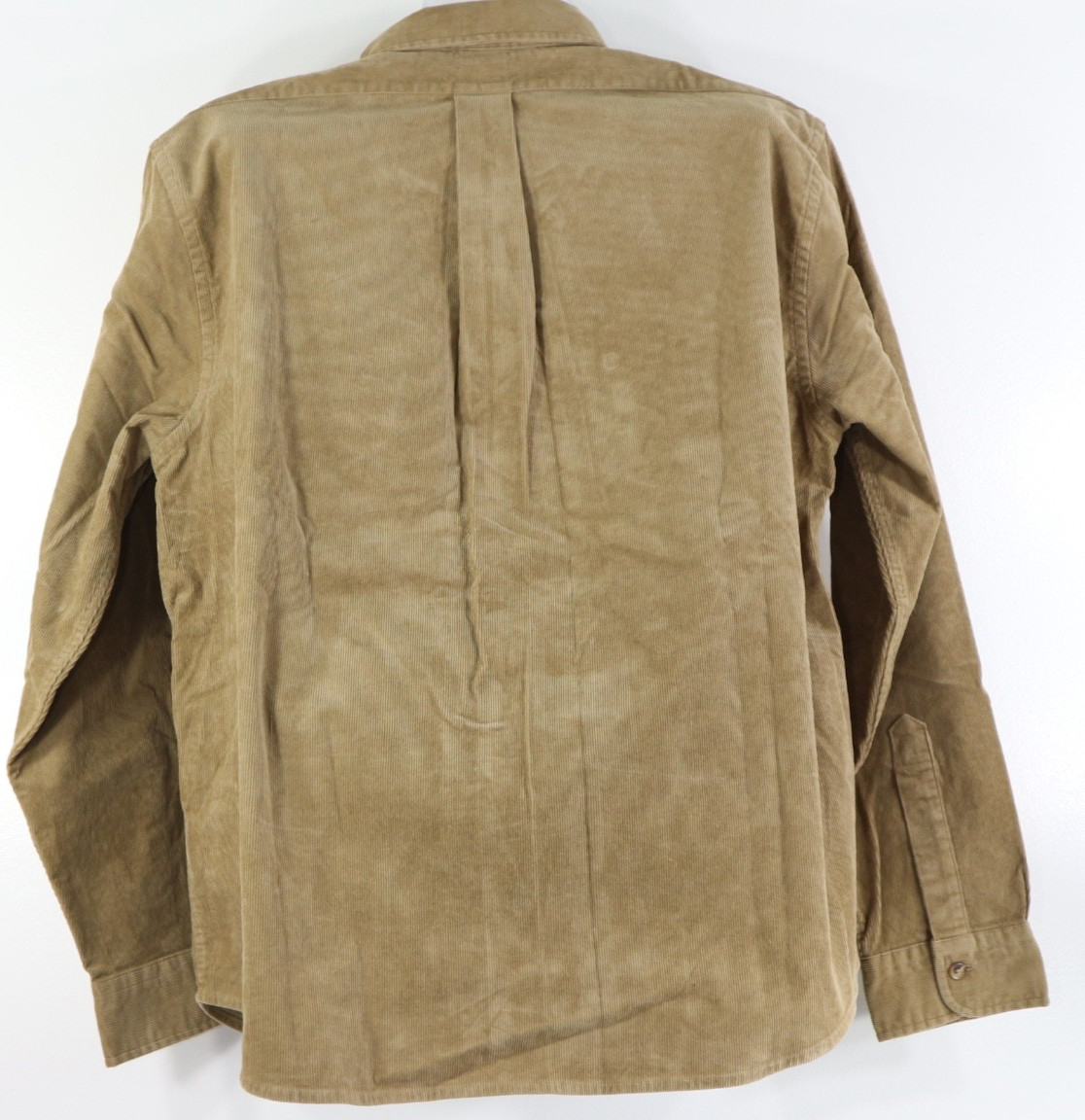 Brooks Brothers Men’s Cotton Stretch Corduroy Beige Shirt Jacket S,M,L,XL,XXL