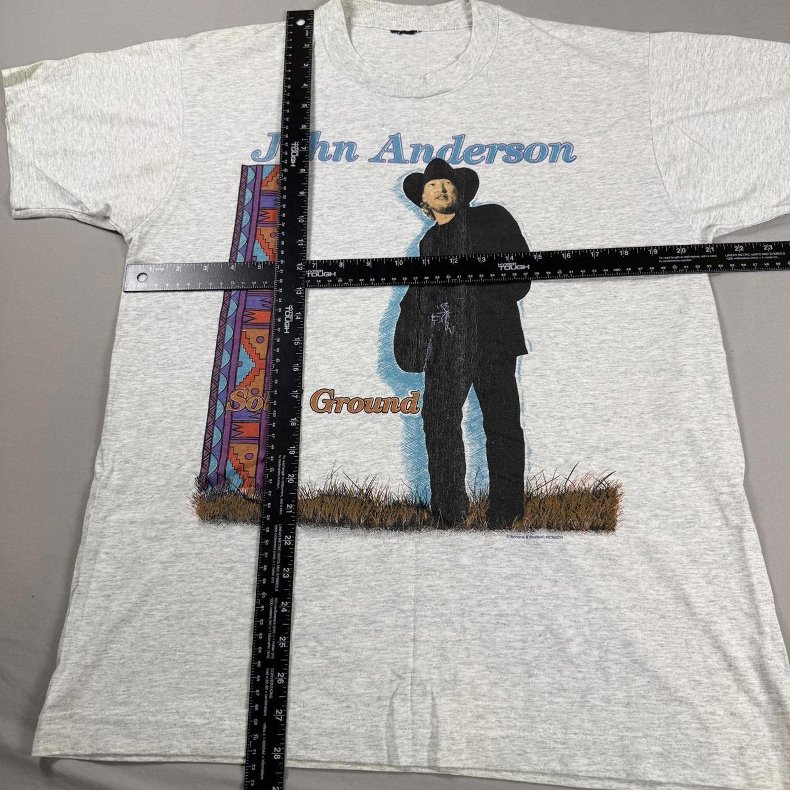 John Anderson Solid Ground “Money In The Bank” True Vintage Shirt
