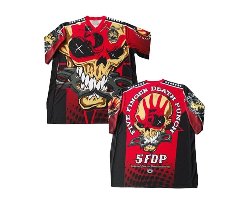 Five Finger Death Punch 5FDP V Neck Jersey 3D AOP Unisex S-6XL EM1730