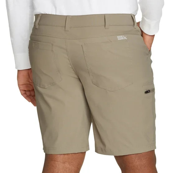 NEW Men’s Eddie Bauer Rainier Tech Shorts Sz 30-36 Beige,blue,Dark Grey- Hiking