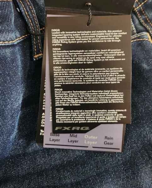 Harley Davidson Womens Jeans FXRG Armalith Denim Mid-Rise NWT 30 98268-19VW $295