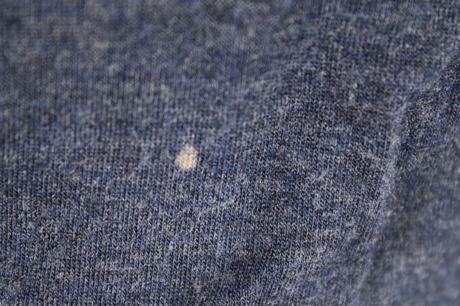 Hanes Blue T-shirt Large L Super Soft 95% Modal Viscose 5% Spandex Undershirt